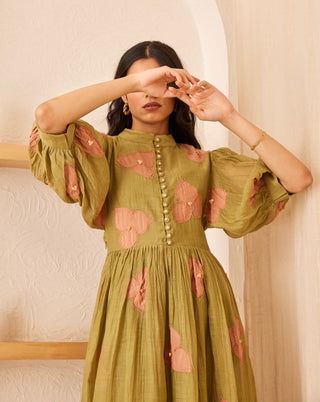 The Right Cut-Green Lucy Dress-INDIASPOPUP.COM