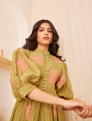 The Right Cut-Green Lucy Dress-INDIASPOPUP.COM