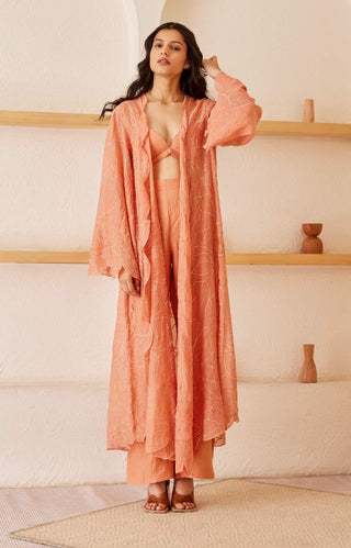 The Right Cut-Peach Miami Jacket-INDIASPOPUP.COM