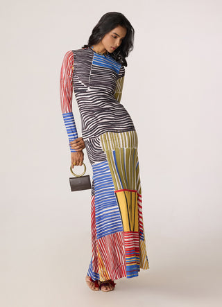 Nox multicolor dress