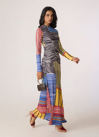 Nox multicolor dress
