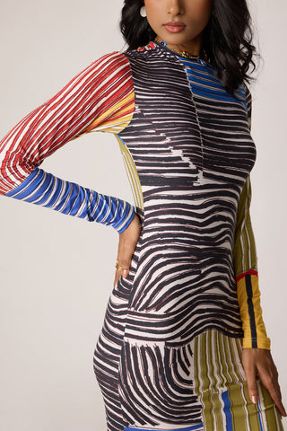 Nox multicolor dress