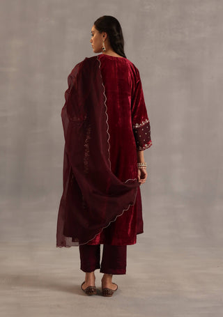 Megh garnet kurta set