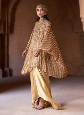 Emira crystal tunic and skirt set
