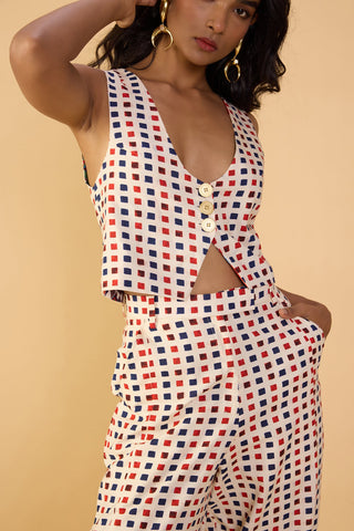 Delfie waistcoat and loly pants