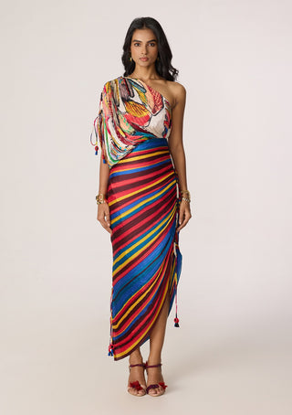 Mira multicolor dress