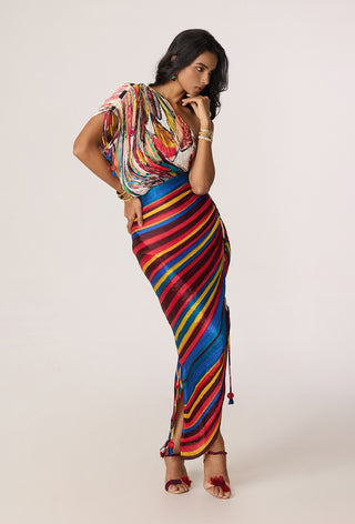 Mira multicolor dress