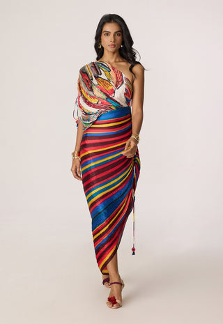 Mira multicolor dress
