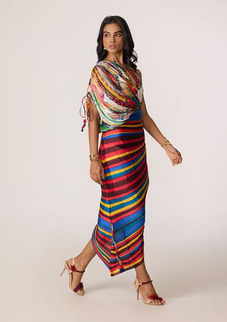 Mira multicolor dress