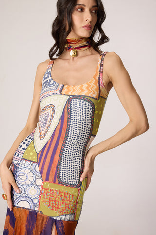 Capri multicolor dress