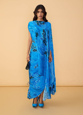Kathy blue dress