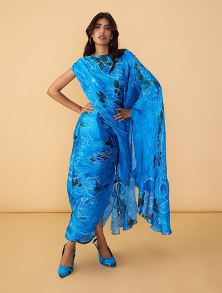 Kathy blue dress