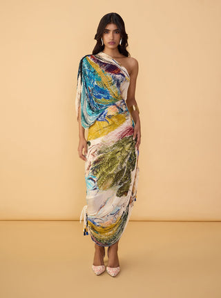 Mira multicolor dress