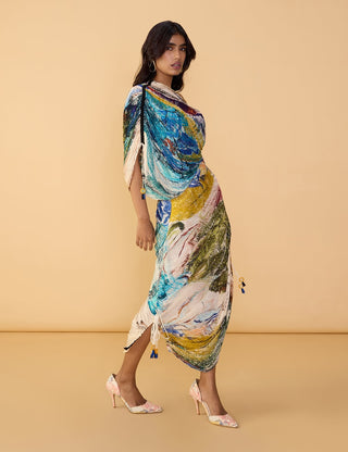 Mira multicolor dress