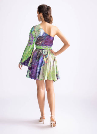 Mischa  Flared Short Dress by Saaksha & Kinni, available on Indiaspopup.com