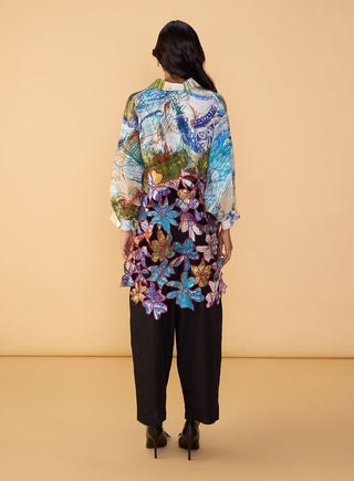 Armida multicolor shirt andloly trousers