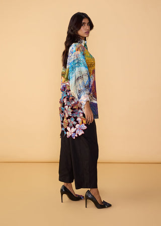 Armida multicolor shirt andloly trousers