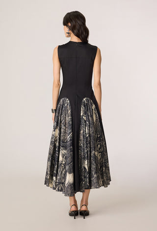 Seria black gray dress