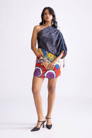 Dora Printed Mini Dress by Saaksha & Kinni, available on Indiaspopup.com