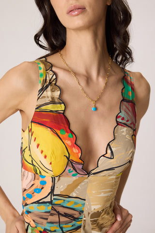 Erika multicolor dress