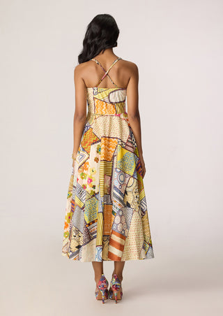 Marilyn multicolor dress