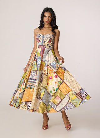 Marilyn multicolor dress