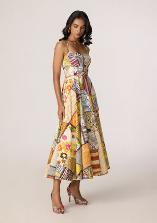 Marilyn multicolor dress