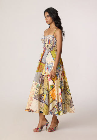 Marilyn multicolor dress