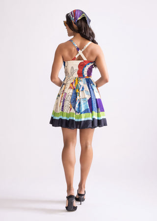 Ballerina Flared Mini Dress by Saaksha & Kinni, available on Indiaspopup.com