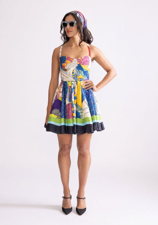 Ballerina Flared Mini Dress by Saaksha & Kinni, available on Indiaspopup.com