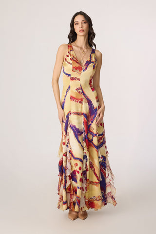 Meherin multicolor dress