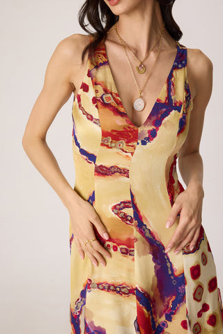 Meherin multicolor dress