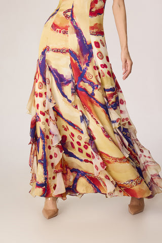 Meherin multicolor dress