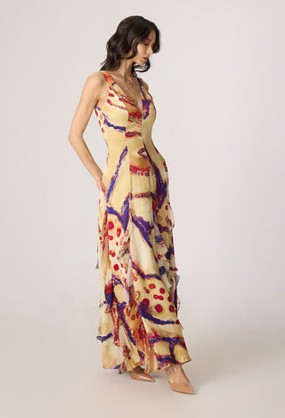 Meherin multicolor dress