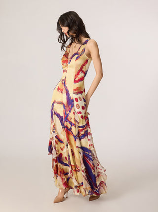 Meherin multicolor dress