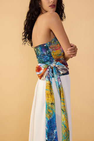Amina blouse and saylor palazzo