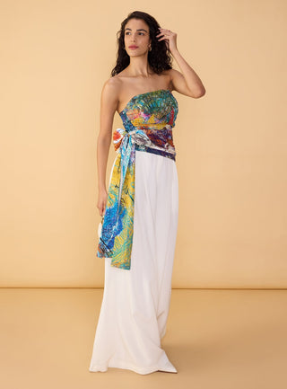 Amina blouse and saylor palazzo
