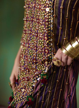 Bela embroidered kaftan