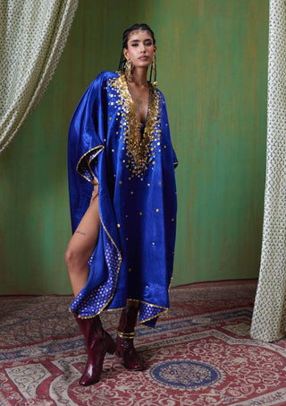 Perzeen embellished kaftan and pants