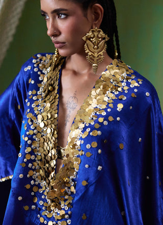 Perzeen embellished kaftan and pants