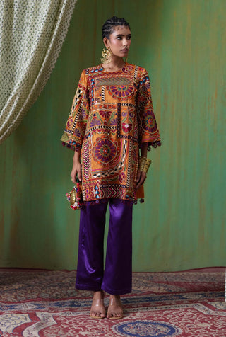 Mumtaz printed kurta set