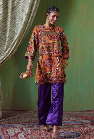 Mumtaz printed kurta set