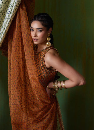 Shabana embroidered kurta and palazzo set