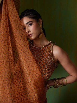 Shabana embroidered kurta and palazzo set