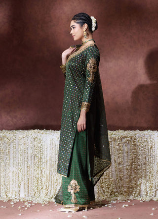 Reet embellished kurta set with dupatta
