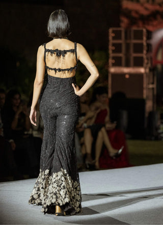 Black dasha jumpsuit