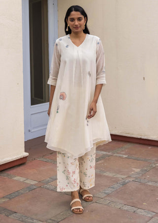 Pear applique tunic and pant