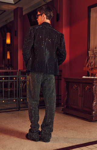 Magnus black blazer and pant set