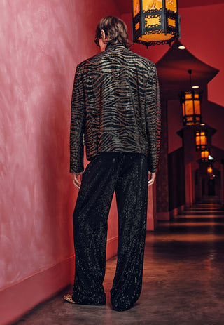 Caelan black jacket and trouser