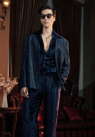 Orion blue jacket and pant set